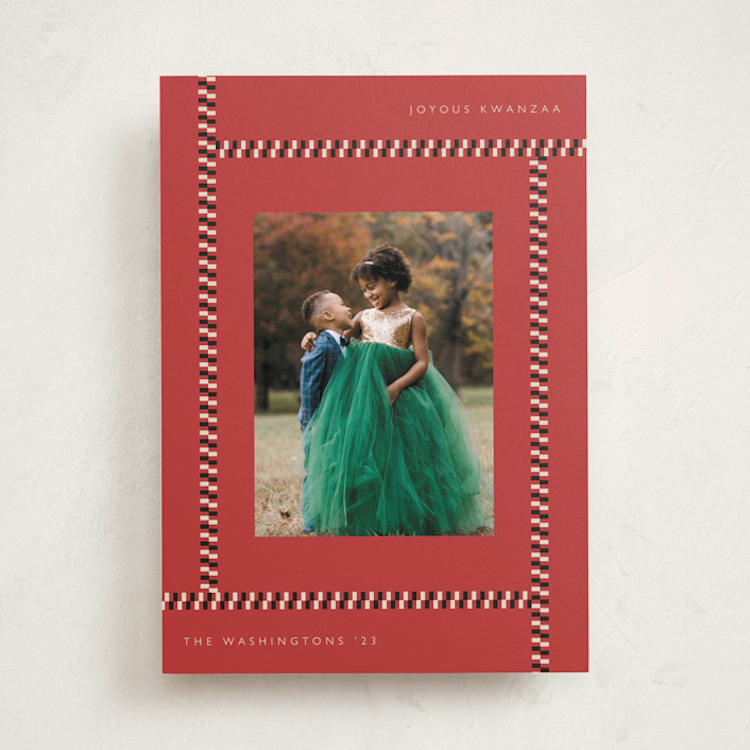 "Marching" - Kwanzaa Cards in Energy by letterfix - Front