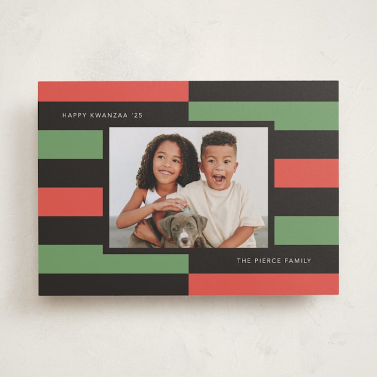 "kwanzaa keys" - Kwanzaa Cards in Holly by letterfix - Front