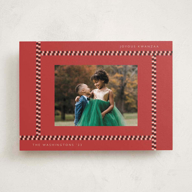 "Marching" - Kwanzaa Cards in Energy by letterfix - Front