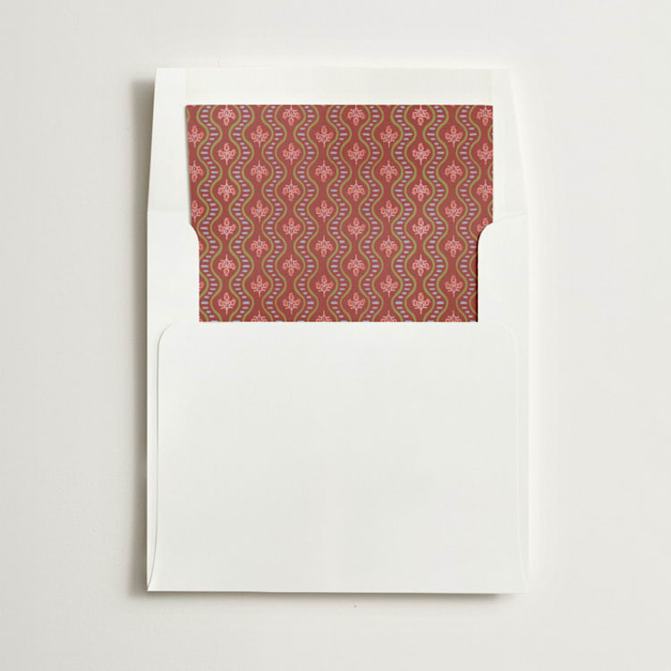 "Juniper berry" - Slip-In Envelope Liners in Cranberry by Natalie Rae - Liner in envelope