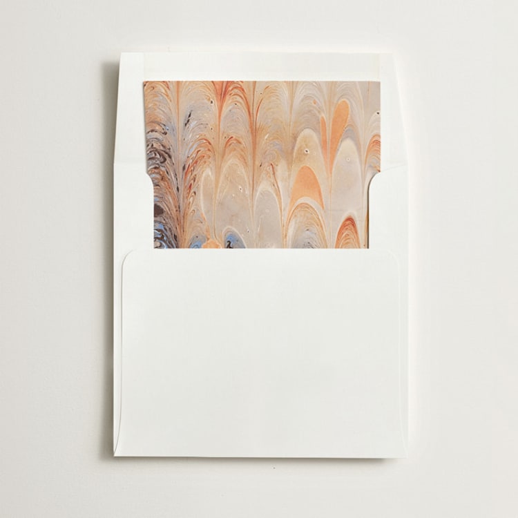 "Marble" - Slip-In Envelope Liners in Desert by Olivia Kanaley Inman - Liner in envelope