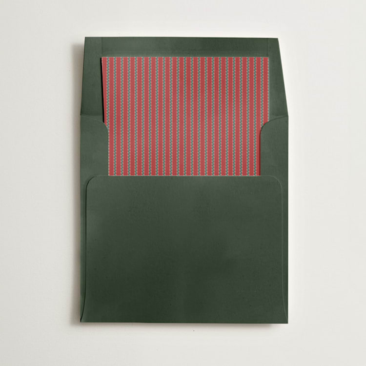 "Reynolds" - Slip-In Envelope Liners in Pine by Amy Kross - Liner in envelope