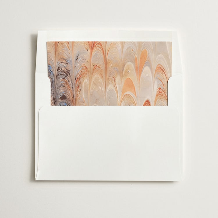 "Marble" - Slip-In Envelope Liners in Desert by Olivia Kanaley Inman - Liner in envelope