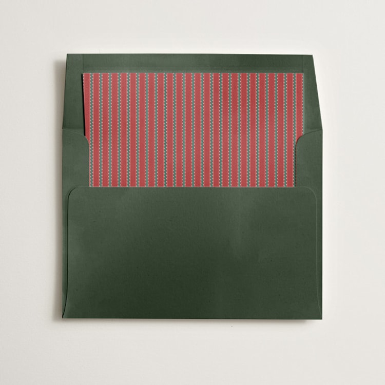 "Reynolds" - Slip-In Envelope Liners in Pine by Amy Kross - Liner in envelope