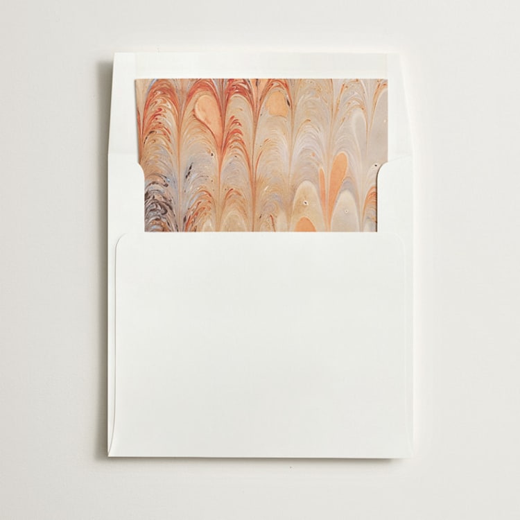 "Marble" - Slip-In Envelope Liners in Desert by Olivia Kanaley Inman - Liner in envelope