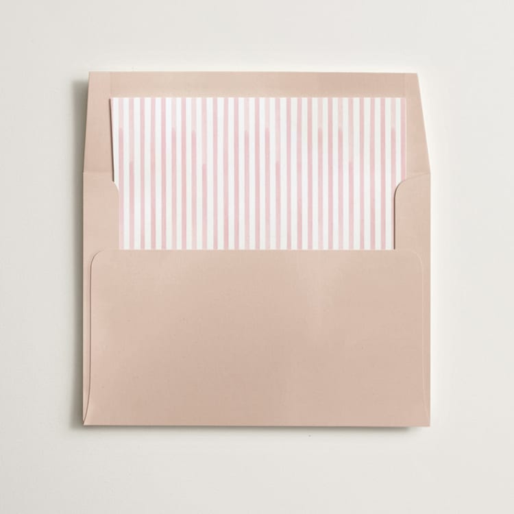 "Greenery crest" - Slip-In Envelope Liners in Quartz by Sarah Knight - Liner in envelope