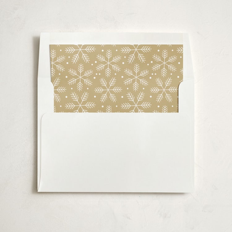"Cascade" - Slip-In Envelope Liners in Wheat by Lauren Chism - Liner in envelope