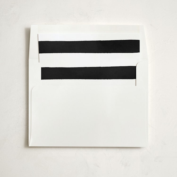 "Festive Joy" - Slip-In Envelope Liners in Tuxedo by Bethan - Liner in envelope