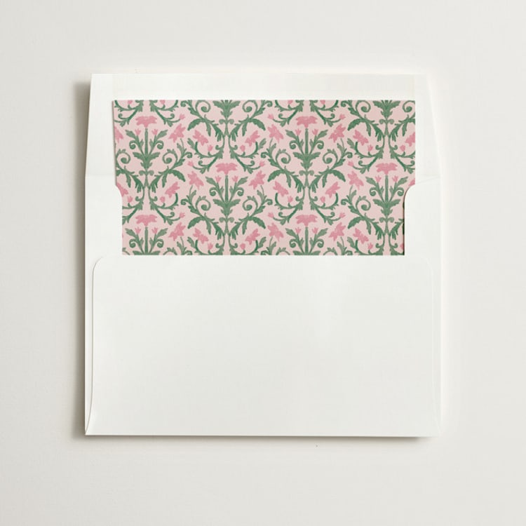 "grandeur" - Slip-In Envelope Liners in Blush by Jen Owens - Liner in envelope