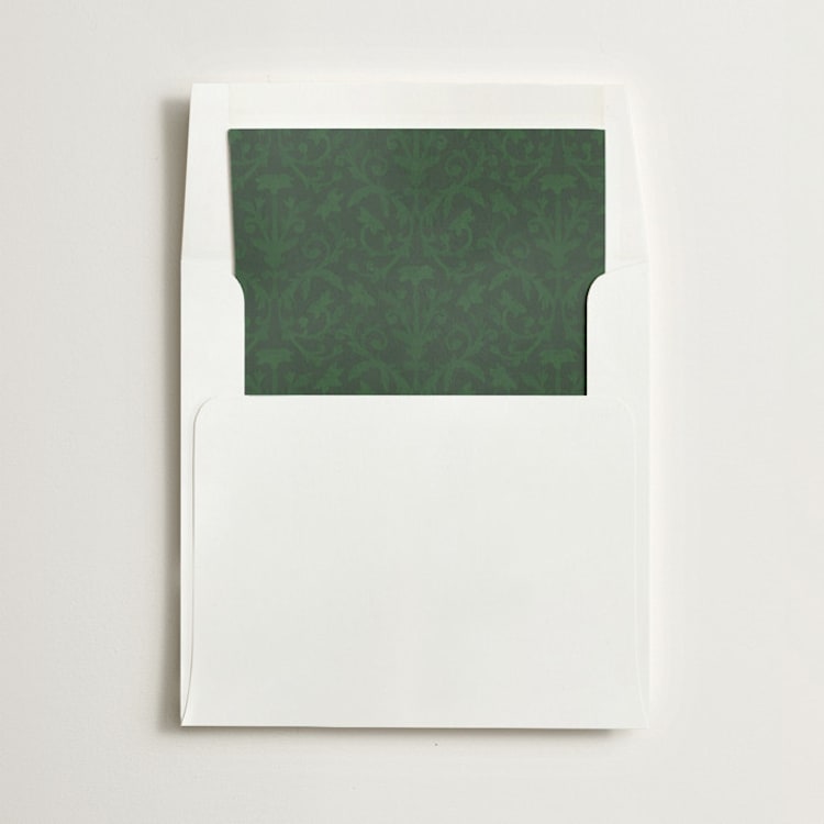 "grandeur" - Slip-In Envelope Liners in Seaweed by Jen Owens - Liner in envelope