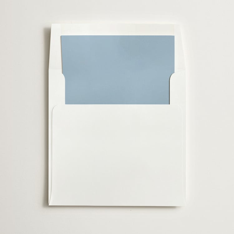"Sky" - Slip-In Envelope Liners in Sky by Minted - Liner in envelope
