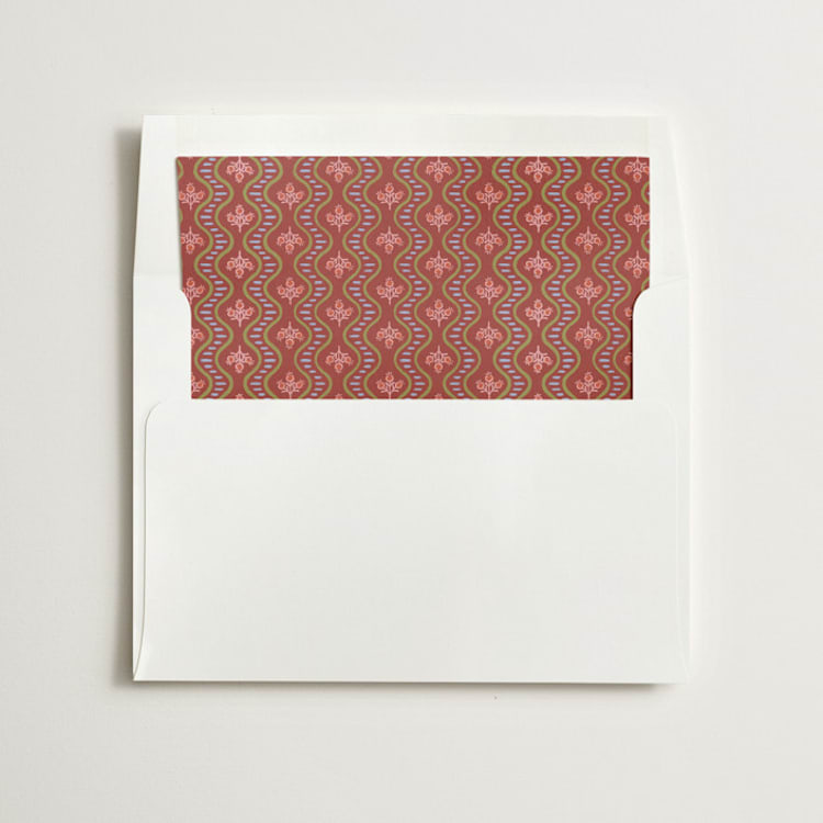"Juniper berry" - Slip-In Envelope Liners in Cranberry by Natalie Rae - Liner in envelope