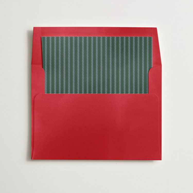 "Reynolds" - Slip-In Envelope Liners in Pine by Amy Kross - Liner in envelope