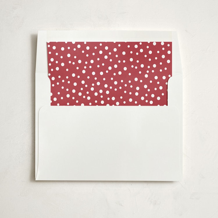 "JOY TOY" - Slip-In Envelope Liners in Cranberry by silverscreen studio - Liner in envelope