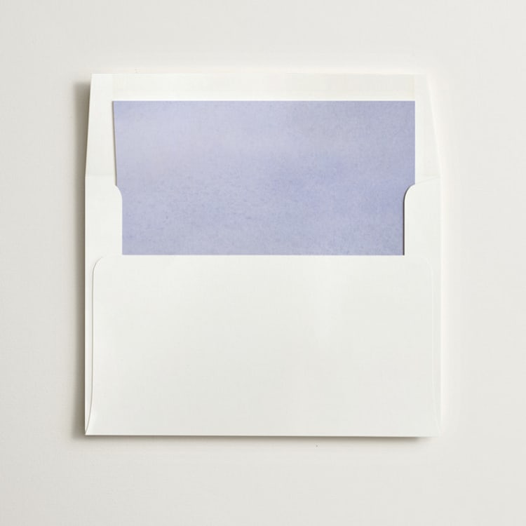 "Sweeping Meadow" - Slip-In Envelope Liners in Wisteria by Everett Paper Goods - Liner in envelope