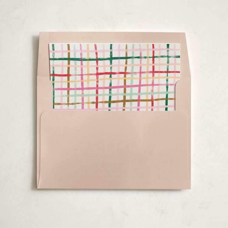 "Painted Memories" - Slip-In Envelope Liners in Gumdrop by Kercia Jane - Liner in envelope