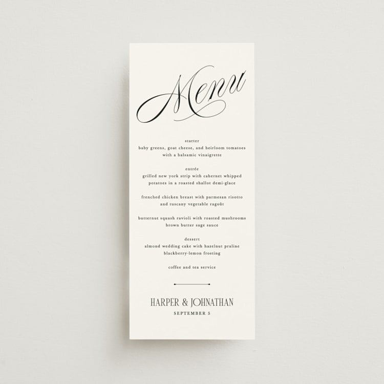 "Mirin" - Menus in Diamond by Kate Ahn - Front