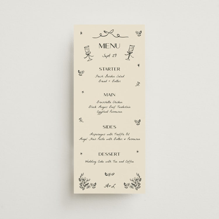 "Roses" - Menus in Vanilla by Ani Somi - Front