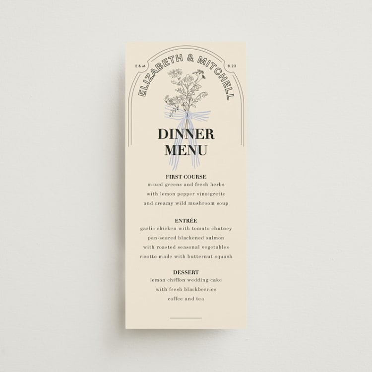 "Sealed" - Menus in Daisy by Baumbirdy - Front
