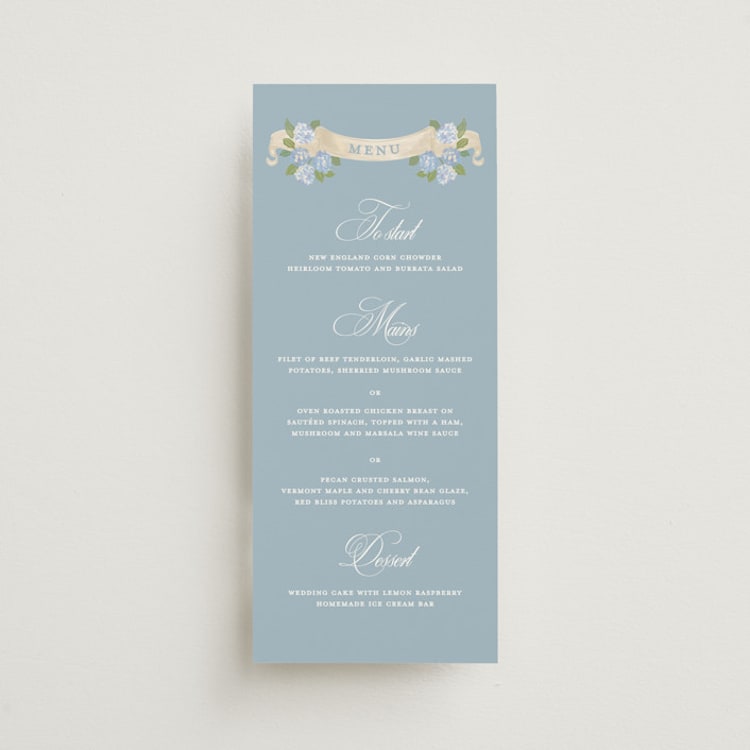 "Coastal crest" - Menus in Ocean by Creo Study - Front