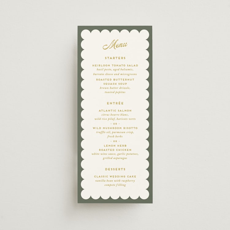 "Penumbra" - Menus in Garden by Snow and Ivy - Front