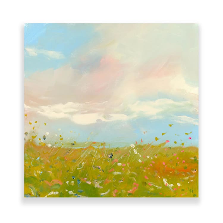 "Lark" - Original Painting in multicolor by Lindsay Megahed