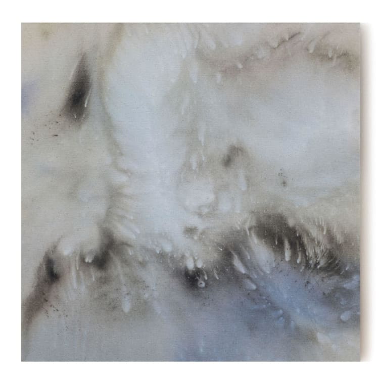 "Nebula 103" - Original Painting in blue by Christa