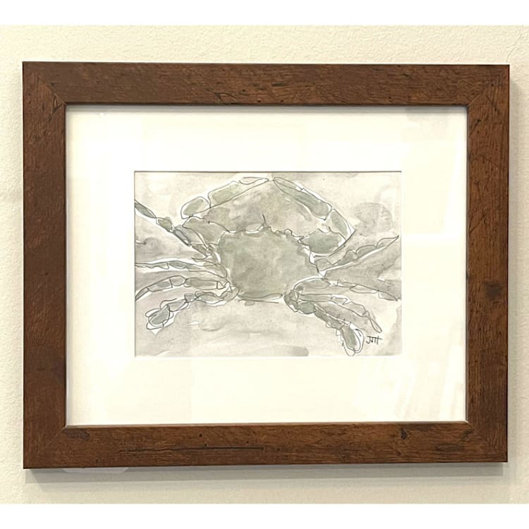 "Support Yourself Doing Hard Things" - Original Painting in gray by Golden Lines and Silver Linings