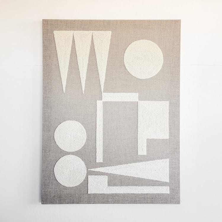 "#94903" - Original Painting in beige by Bryn Wears-Fitipaldi