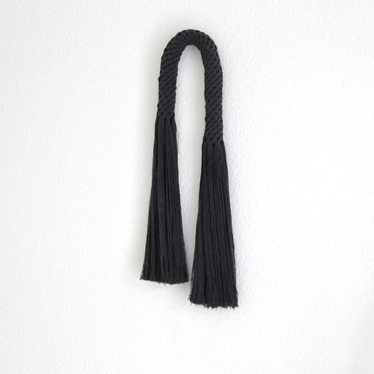 "Charcoal Aarya" - Original Painting in black by Bharti Trivedi