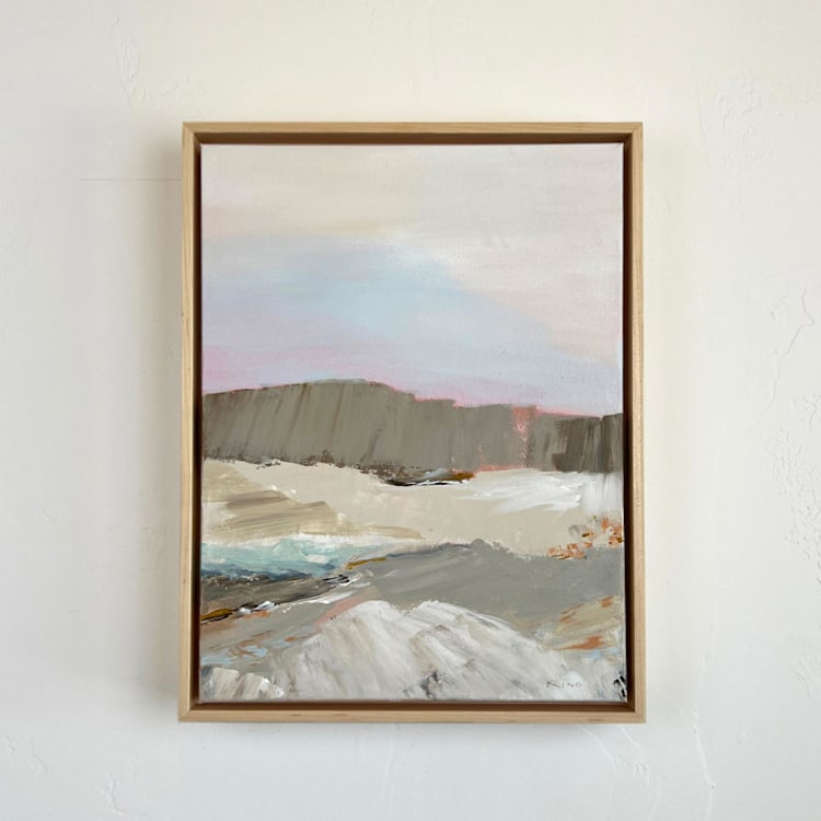 "Granite Lands 1" - Original Painting in multicolor by Kayla King
