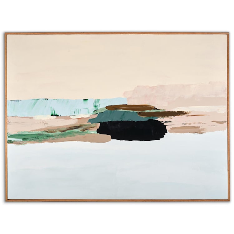 "Secret Cove Series" - Original Painting in multicolorassorted-colors by Caryn Owen