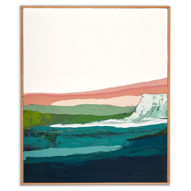 "Maui Waterfalls" - Original Painting in multicolor by Caryn Owen
