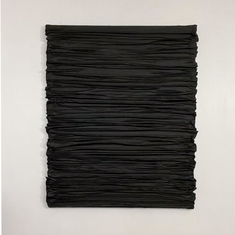 "Linear in Black" - Original Painting in black by Kimberly George