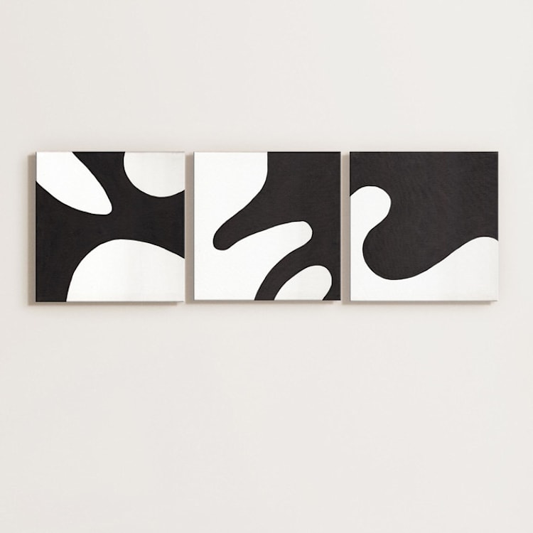 "Undulate" - Original Painting in black by Bryn Wears-Fitipaldi