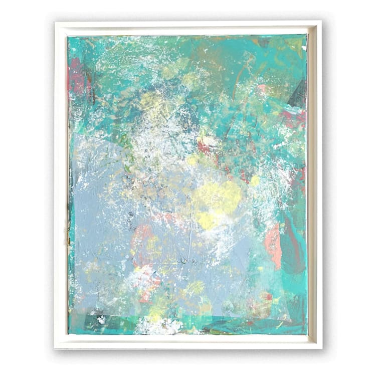 "Maha Chohan" - Original Painting in blue by Jessalin Beutler