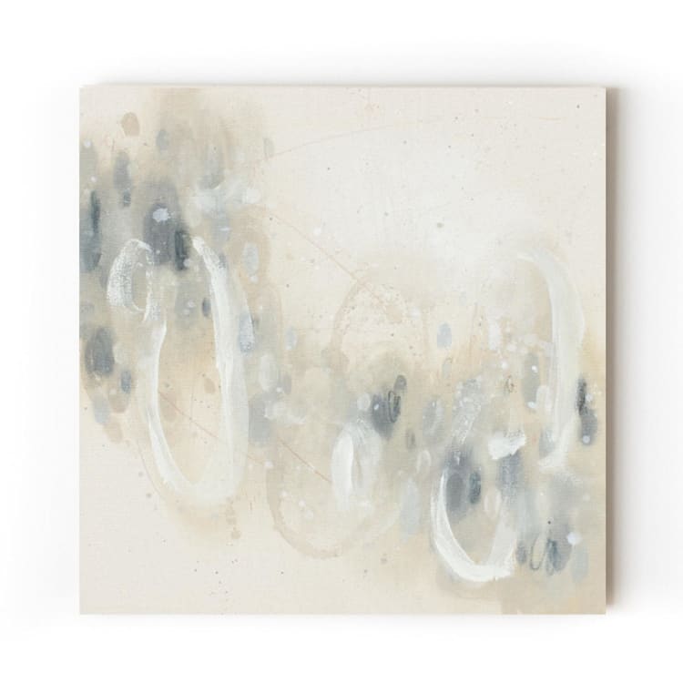 "Intuition II" - Original Painting in beige by Christa