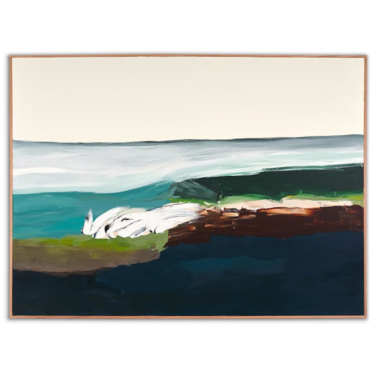 "Monterey Bay Series 36x48" - Original Painting in multicolor by Caryn Owen