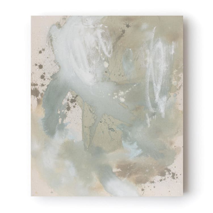 "Circuitous III" - Original Painting in green by Christa