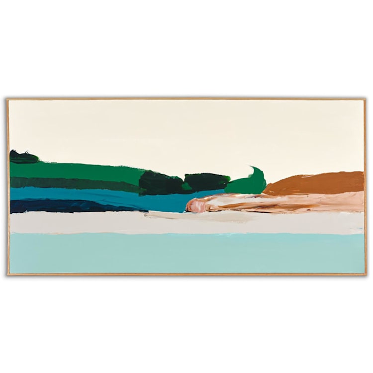 "Spring on the Coast" - Original Painting in multicolorassorted-colors by Caryn Owen