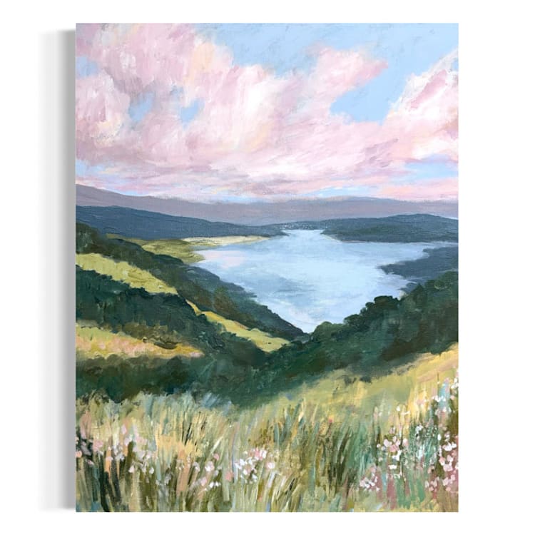 ""Field Notes on Joy" - 16 x 20 - Original Painting" - Original Painting in multicolor by Sarah Mankin