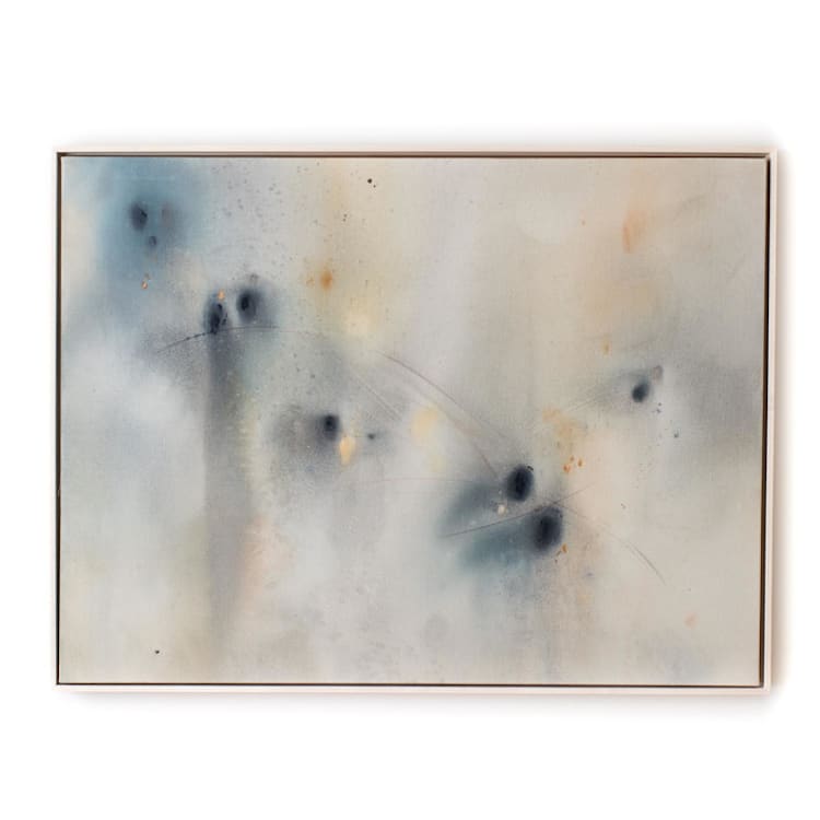 "Harmonious" - Original Painting in blue by Christa