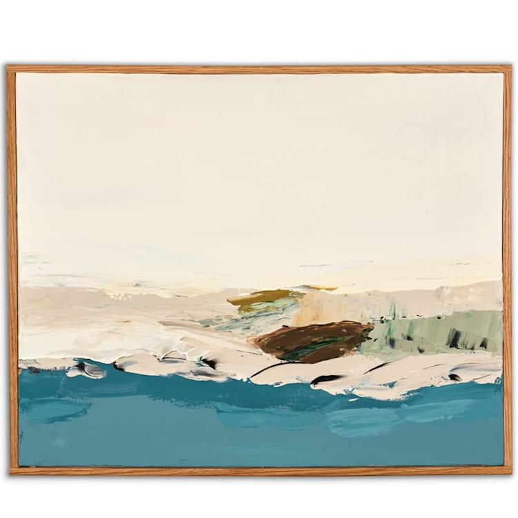 "low tide" - Original Painting in multicolorassorted-colors by Caryn Owen