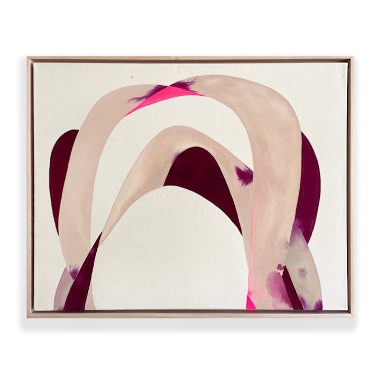 "That Last Sliver of Sunshine no.2" - Original Painting in natural by Christina Flowers