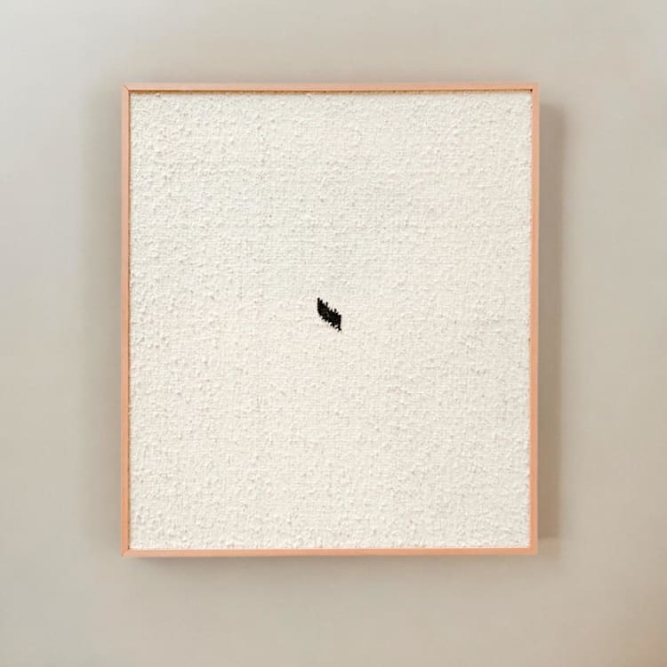 "Línea I Woven Art" - Original Painting in multicolor by Meso Casa LLC