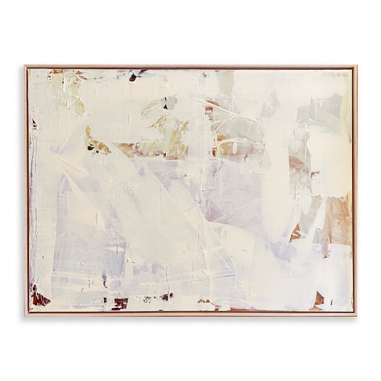 "Butter Glow" - Original Painting in beige by Jessalin Beutler
