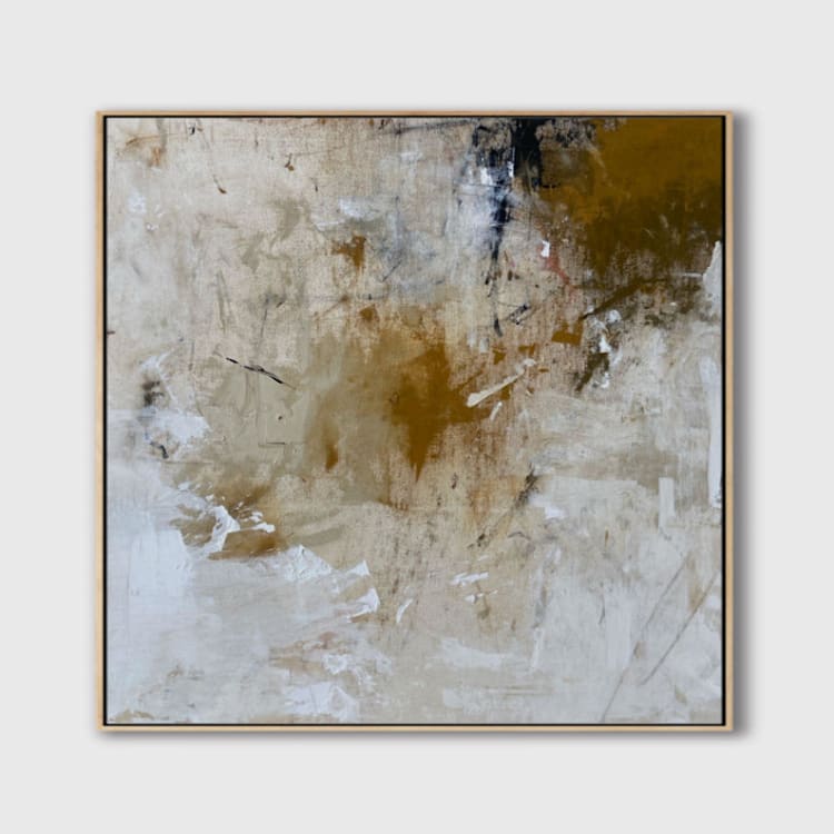"Another world No. 2" - Original Painting in multicolorassorted-colors by Karine Tonial Grimm