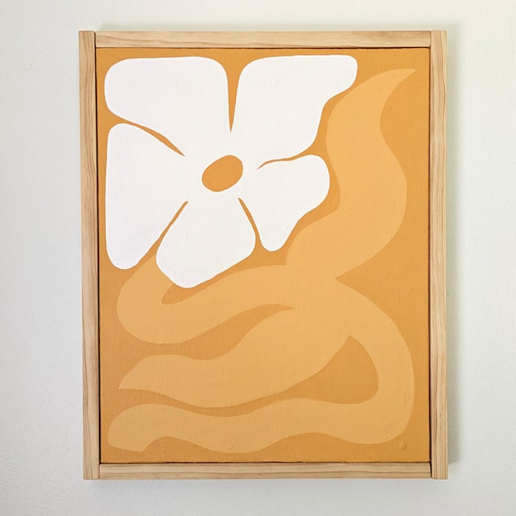 "In Full Sunlight- Original Acrylic Painting" - Original Painting in multicolor by Kate Sowinski