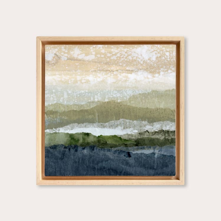 "Tranquil Reach 2" - Original Painting in multicolorassorted-colors by Lara Eckerman