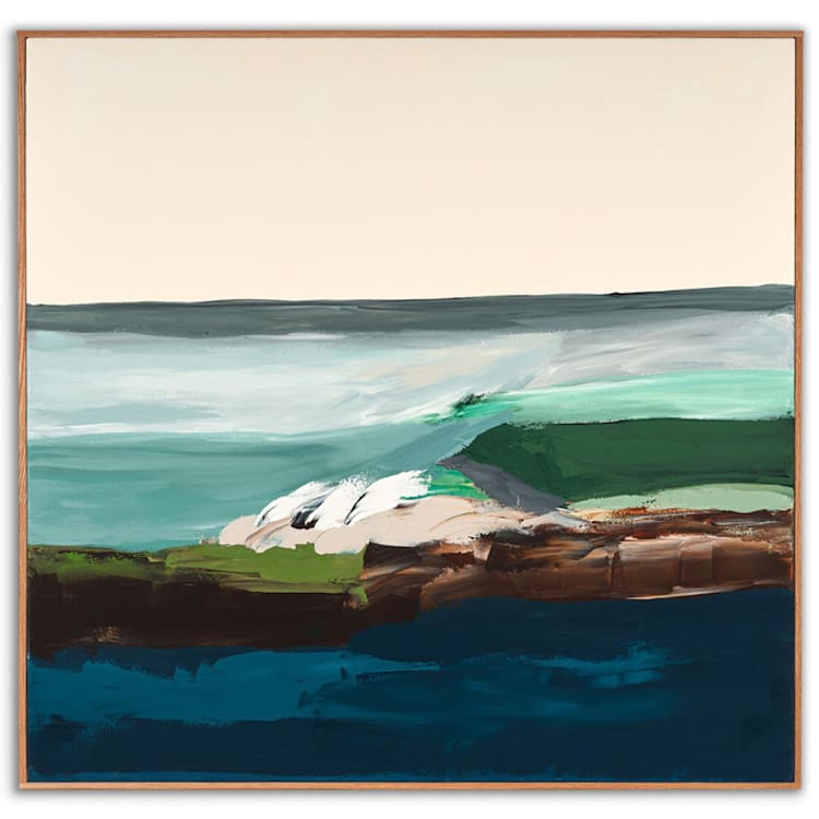 "Monterey Bay Series" - Original Painting in multicolor by Caryn Owen